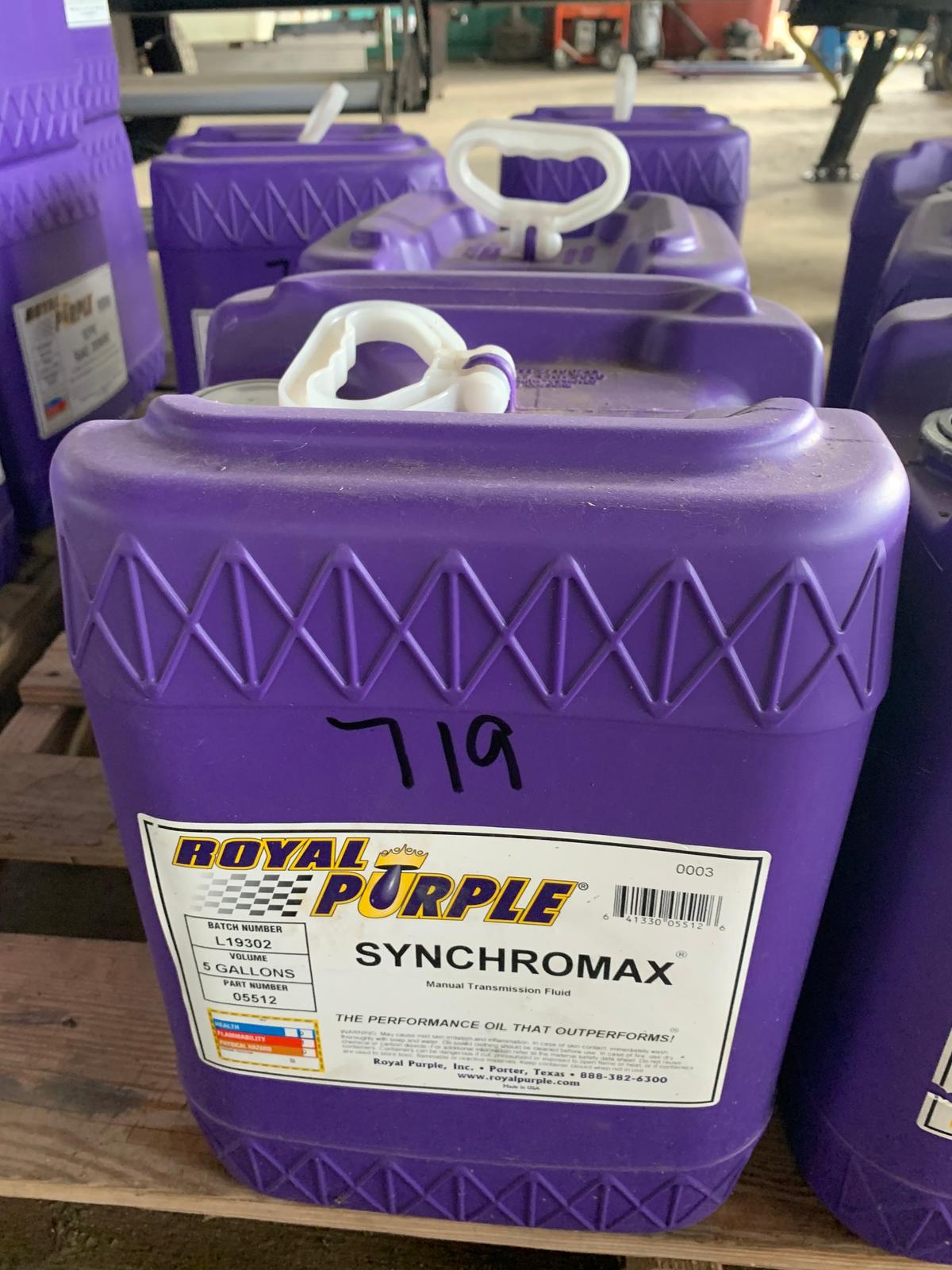 Royal Purple SYNCHROMAX Transimission Fluid 5 Gal