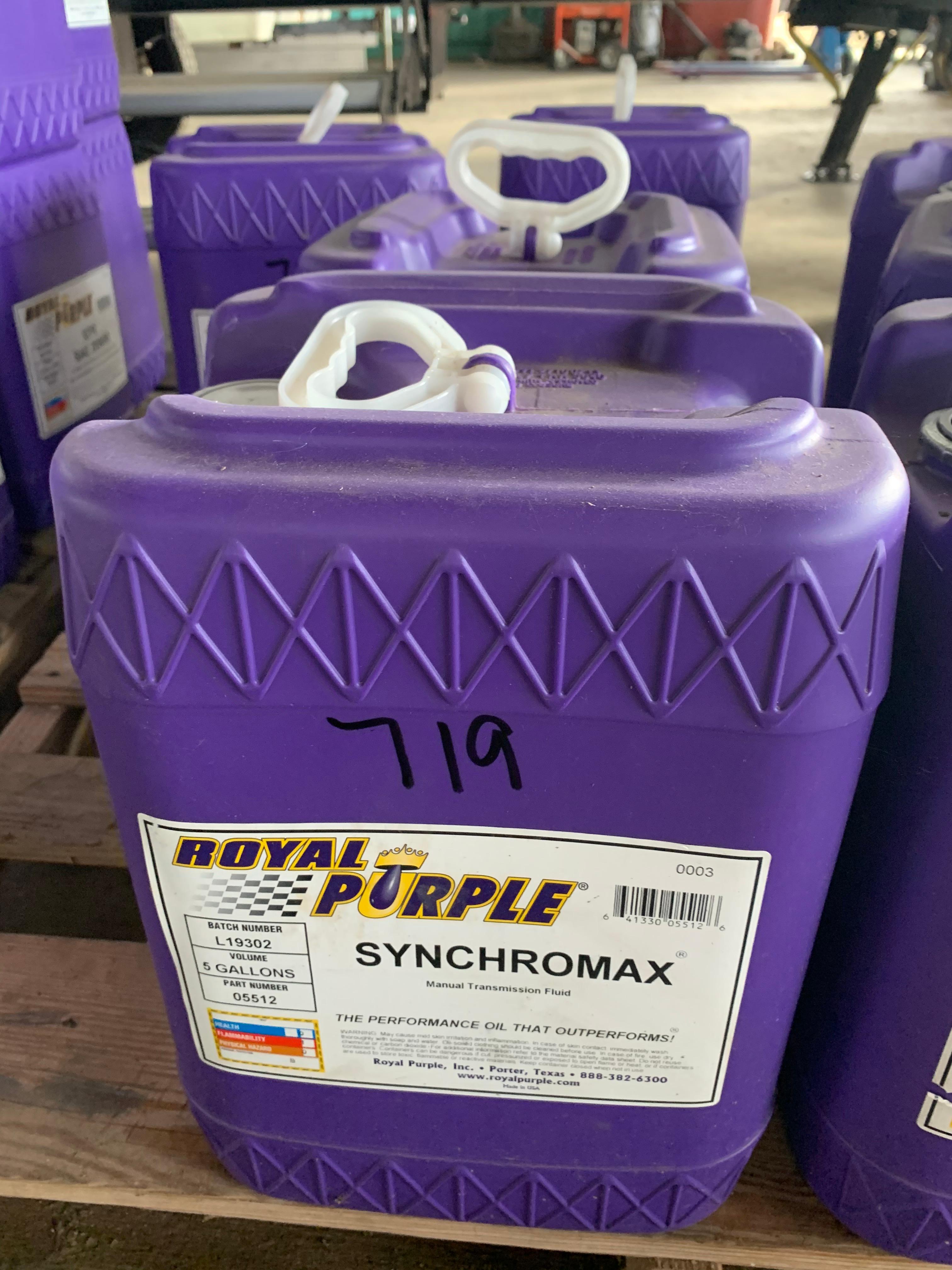 Royal Purple SYNCHROMAX Transimission Fluid 5 Gal