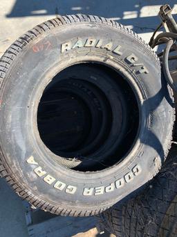 Cooper Cobra Tires 245x60R15 (Set of 3)