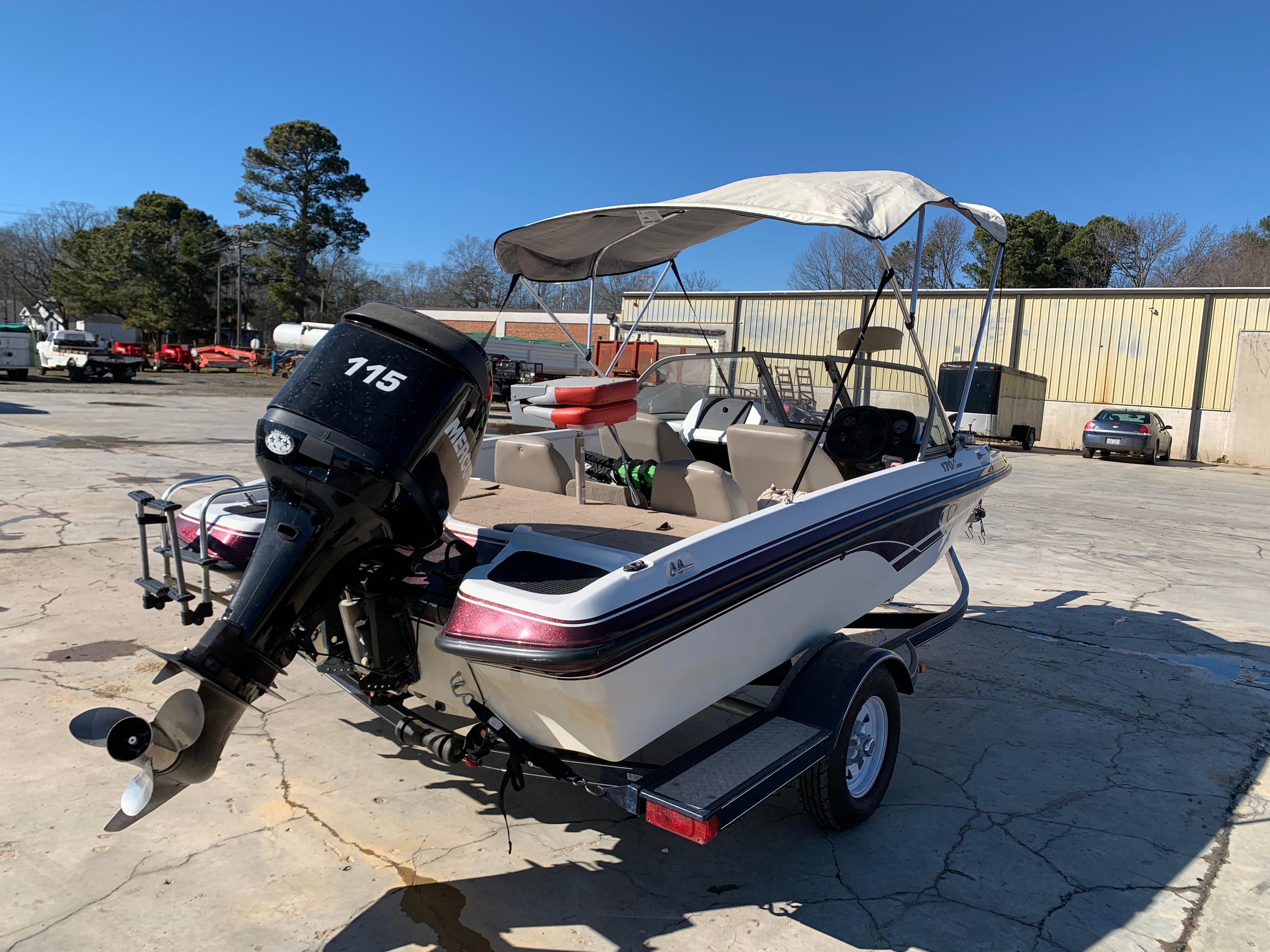 2007 Procraft Combo 170 Boat w Mercury 115 Motor