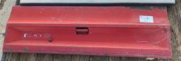 Red GMC Tailgate