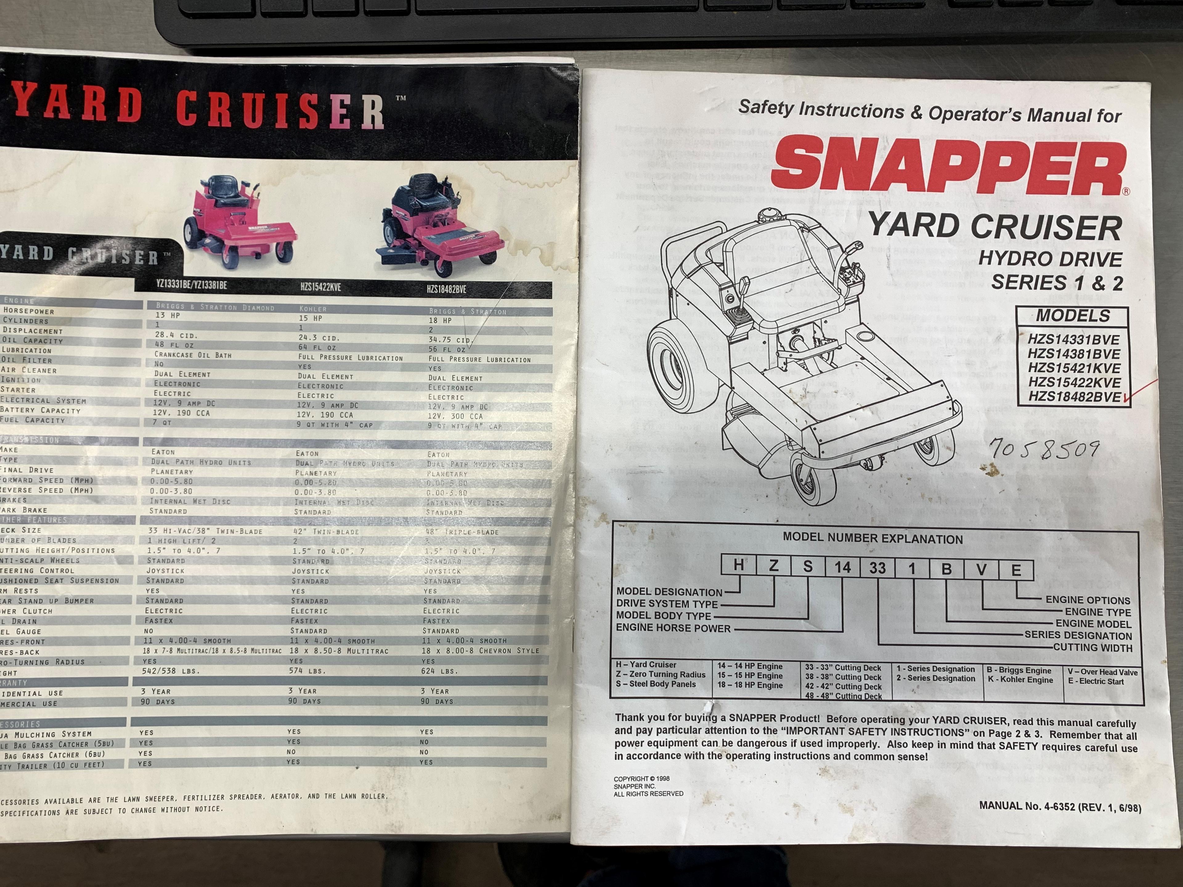Snapper Yard Cruiser