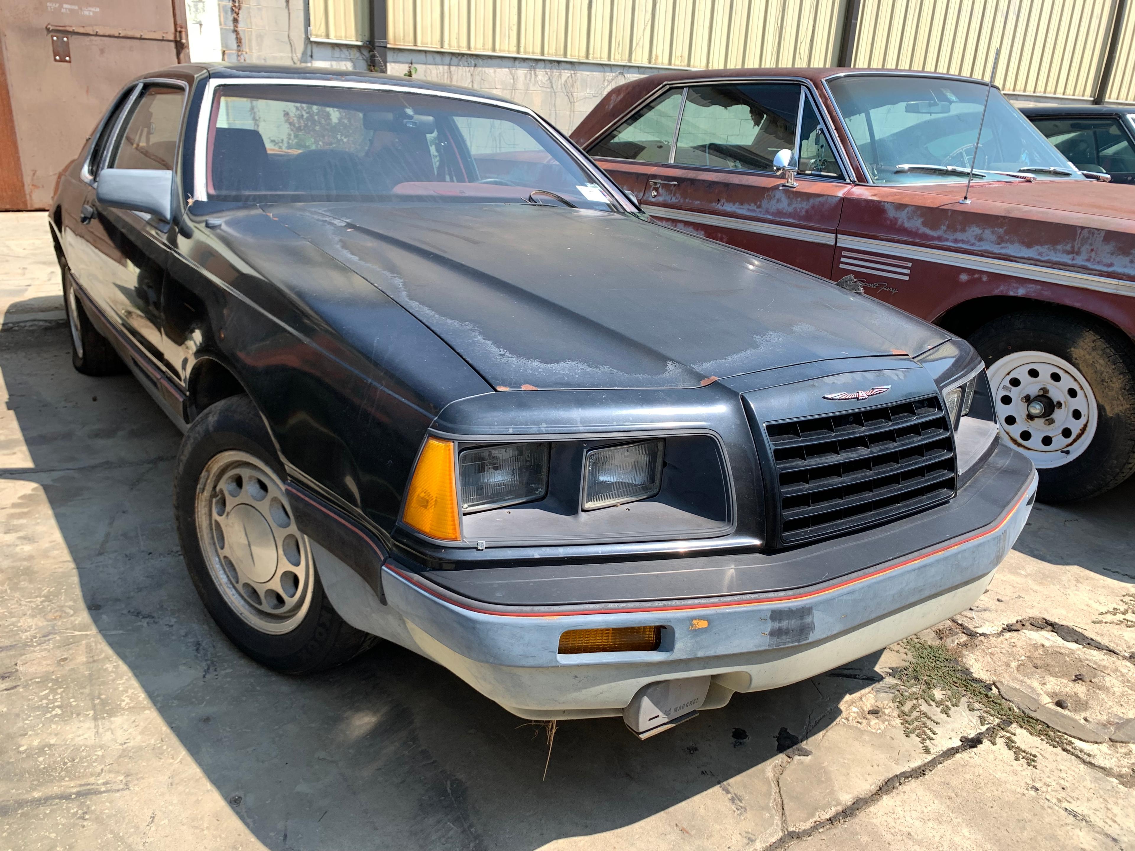 1986 Ford Tunderbird Turbo Coupe NO TITLE
