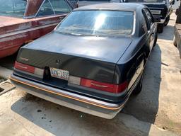 1986 Ford Tunderbird Turbo Coupe NO TITLE