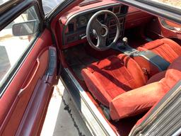 1986 Ford Tunderbird Turbo Coupe NO TITLE