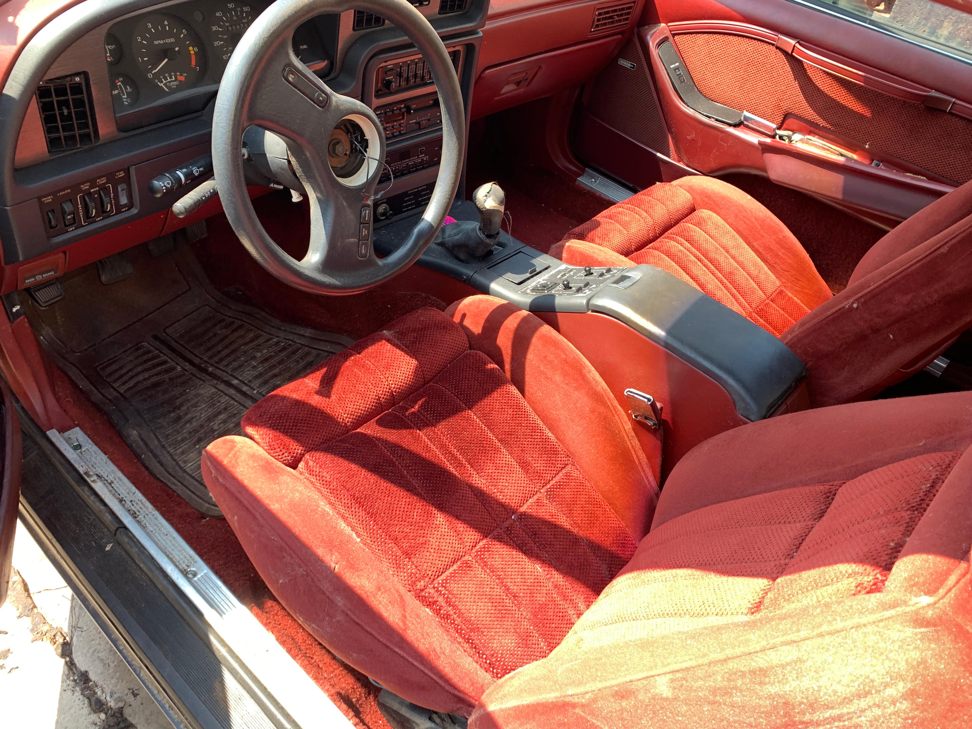 1986 Ford Tunderbird Turbo Coupe NO TITLE