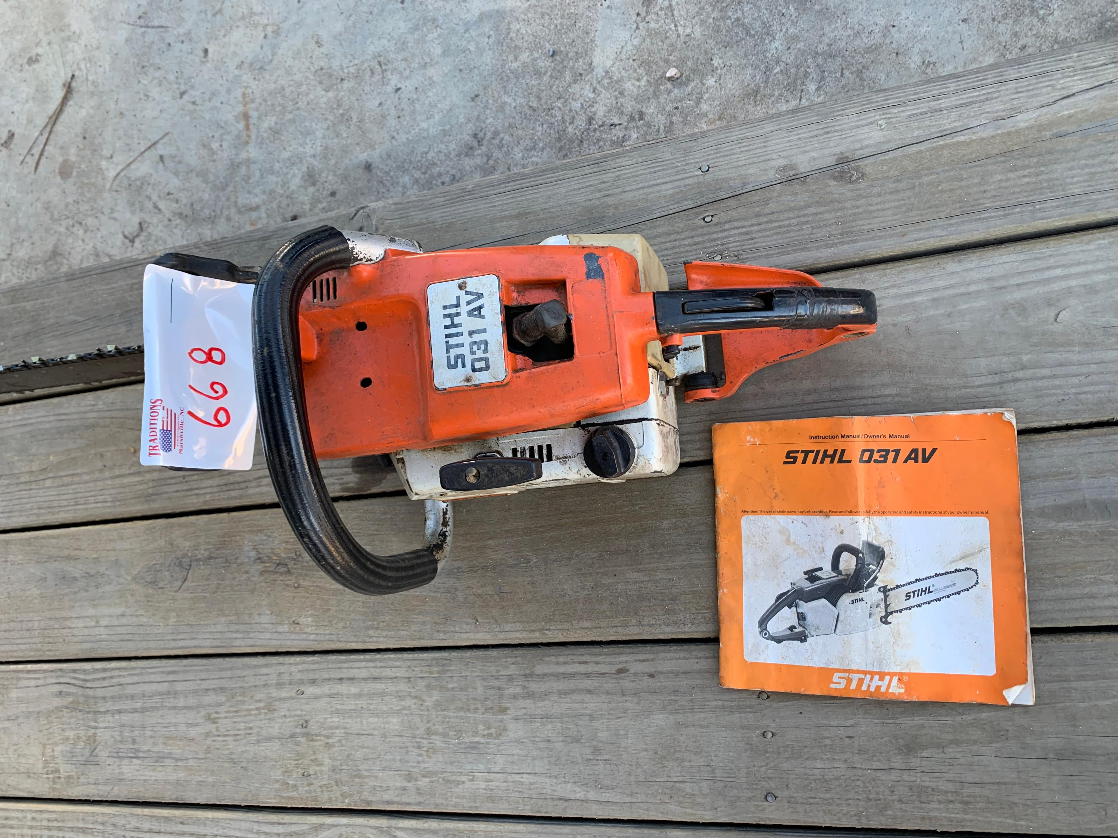 Stihl 031AV Chain Saw