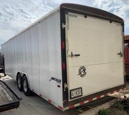 2006 Homesteader 24ft Gooseneck Enclosed Trailer