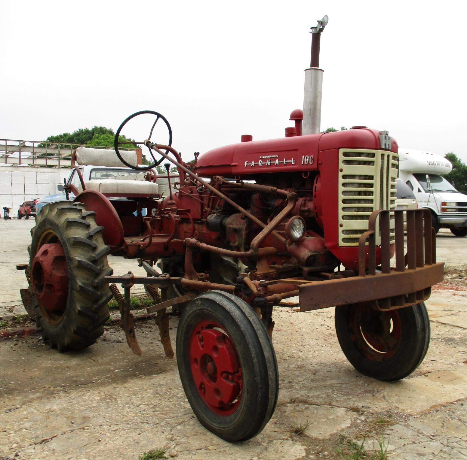 McCormick Farmall 100 with Cultivator