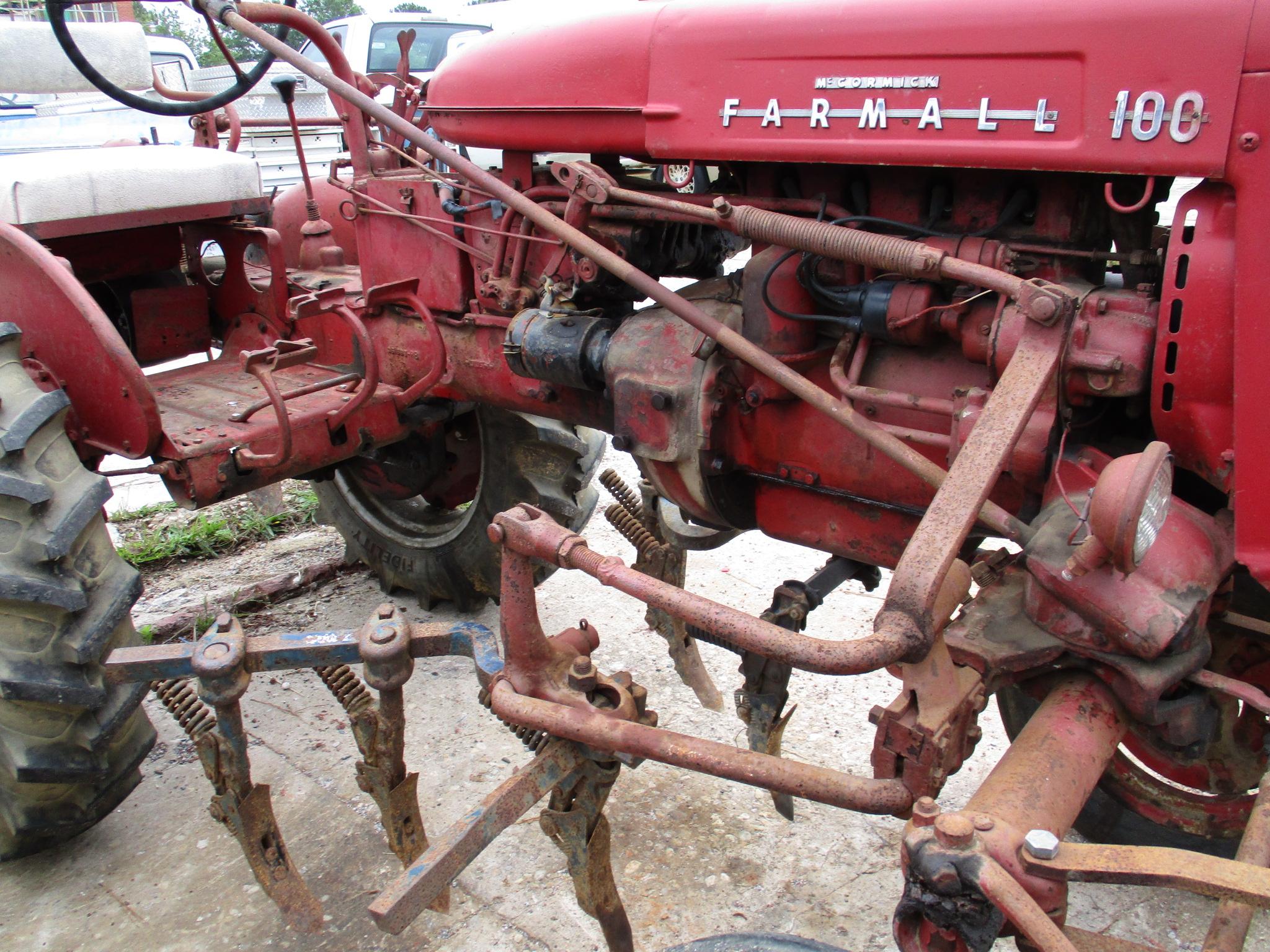 McCormick Farmall 100 with Cultivator