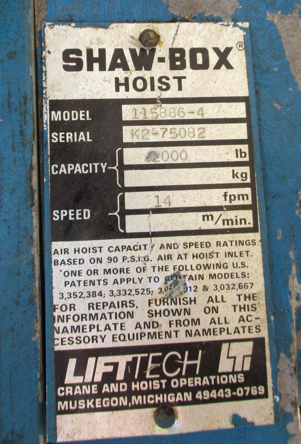Shaw-box LiftTech 1 Ton Winch