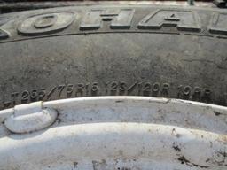 (4) 8 Lug Wheels and Tires