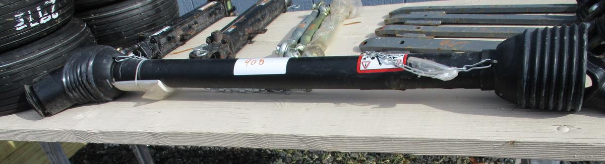 PTO Shaft with Clutch for a 4 Basket Hay Tedder