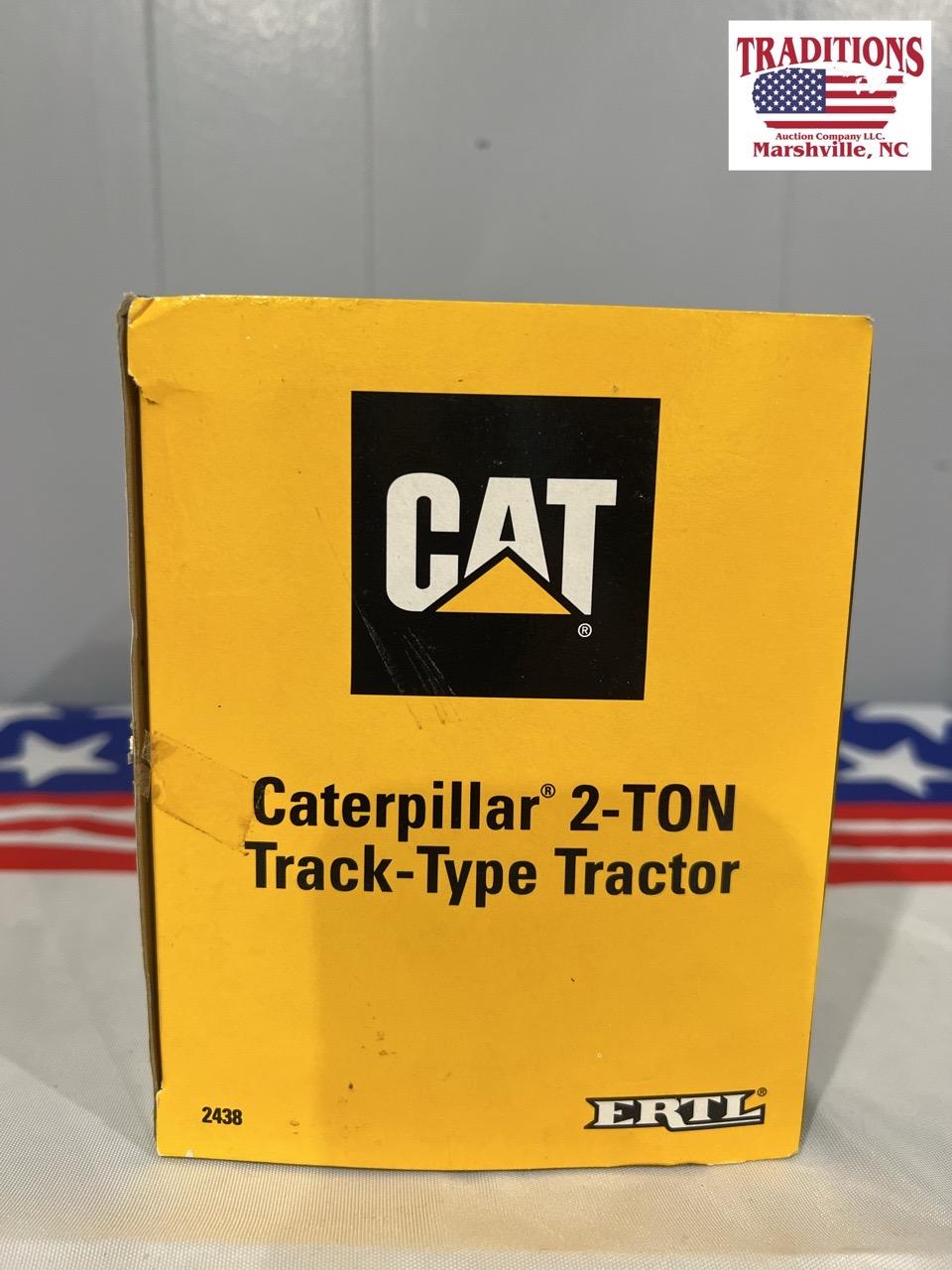 ERTL Caterpillar Diecast Model 2 ton Tractor