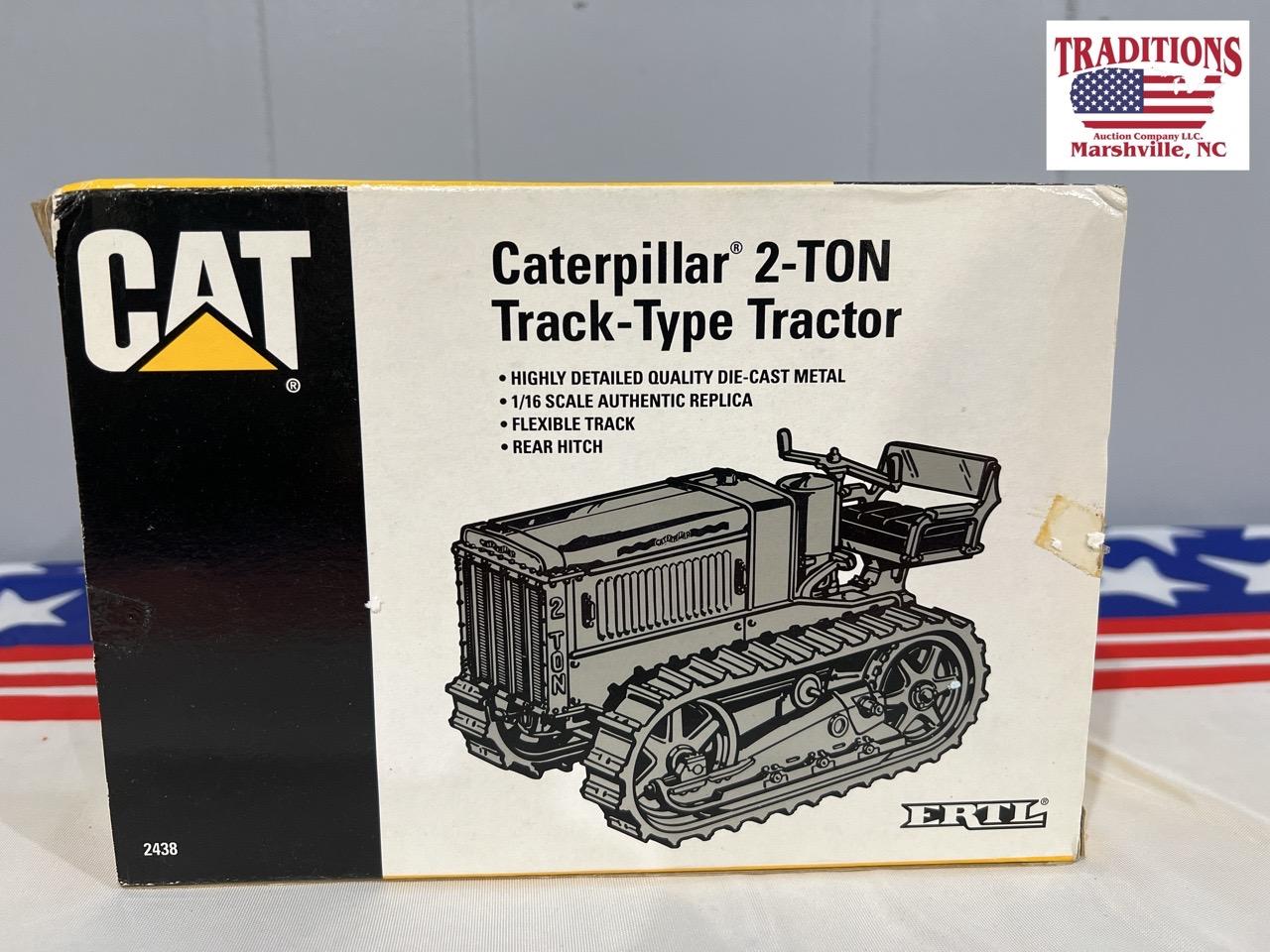 ERTL Caterpillar Diecast Model 2 ton Tractor