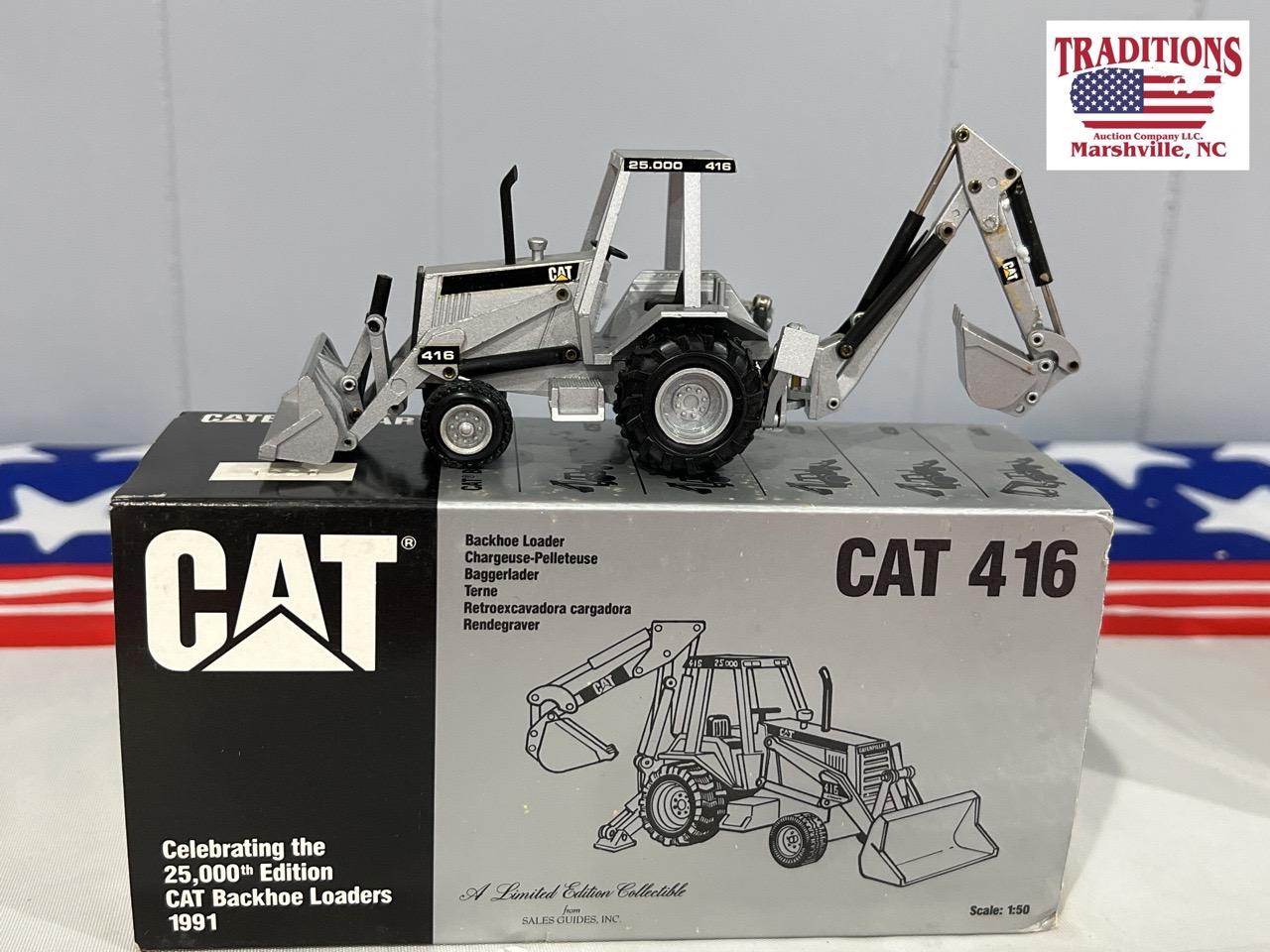 (2) Caterpillar Diecast Models