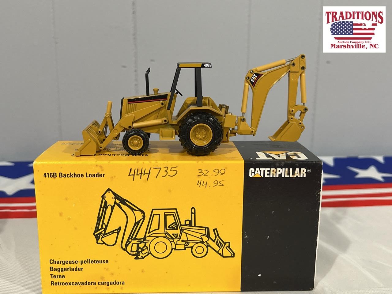 (2) Caterpillar Diecast Models