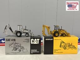 (2) Caterpillar Diecast Models