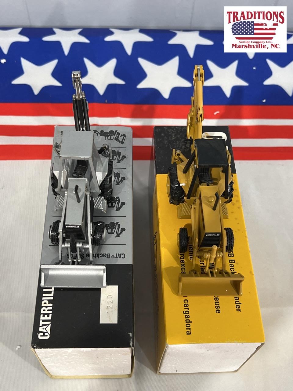 (2) Caterpillar Diecast Models