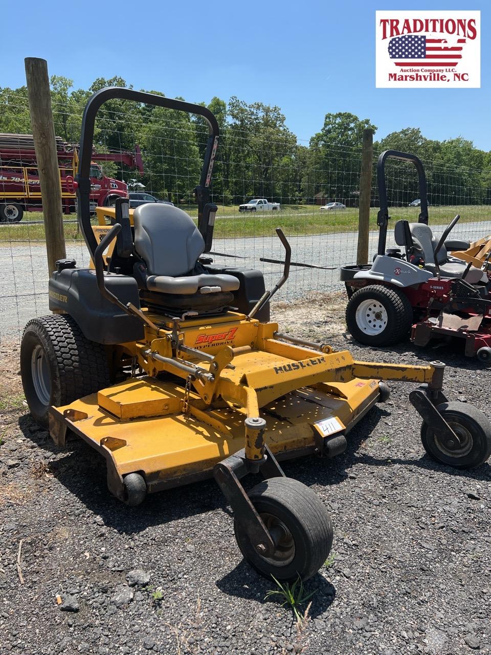 Hustler Super C Hyperdrive zero-turn mower