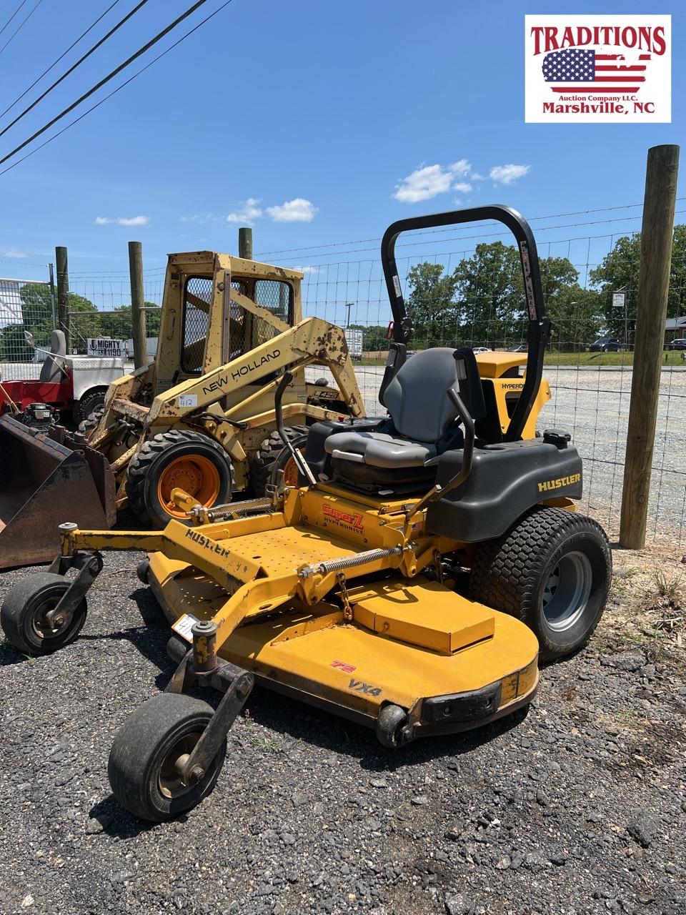 Hustler Super C Hyperdrive zero-turn mower