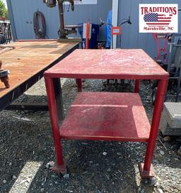 Red Cart 40in x 28in x 33in High