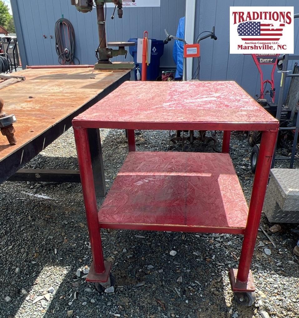 Red Cart 40in x 28in x 33in High