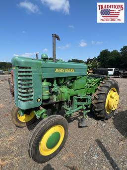 John Deere M Tractor
