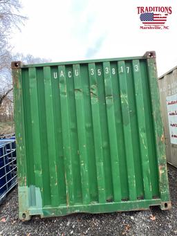 20ft x 8ft x 8ft Shipping Container - GREEN