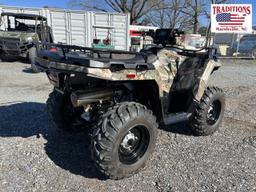 2022 Polaris 570 Camo 4x4 4 Wheeler VIN 9024