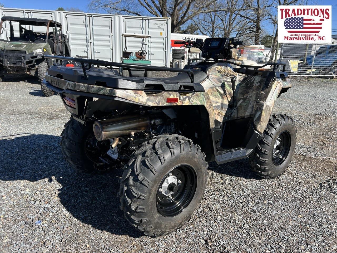 2022 Polaris 570 Camo 4x4 4 Wheeler VIN 9024