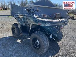 2022 Polaris 570 Camo 4x4 4 Wheeler VIN 9024