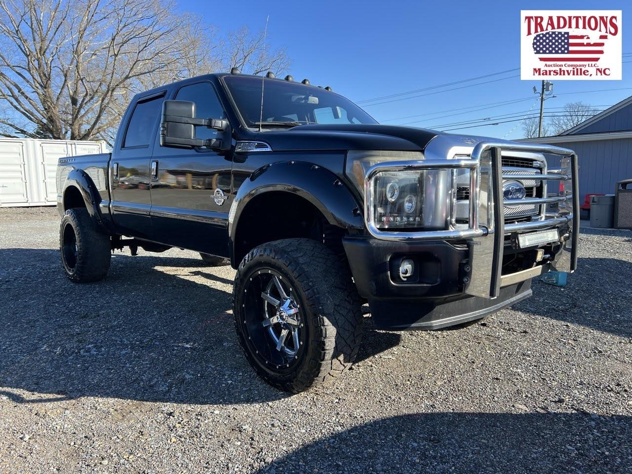 2014 Ford F250 4x4 Platinum VIN 7885