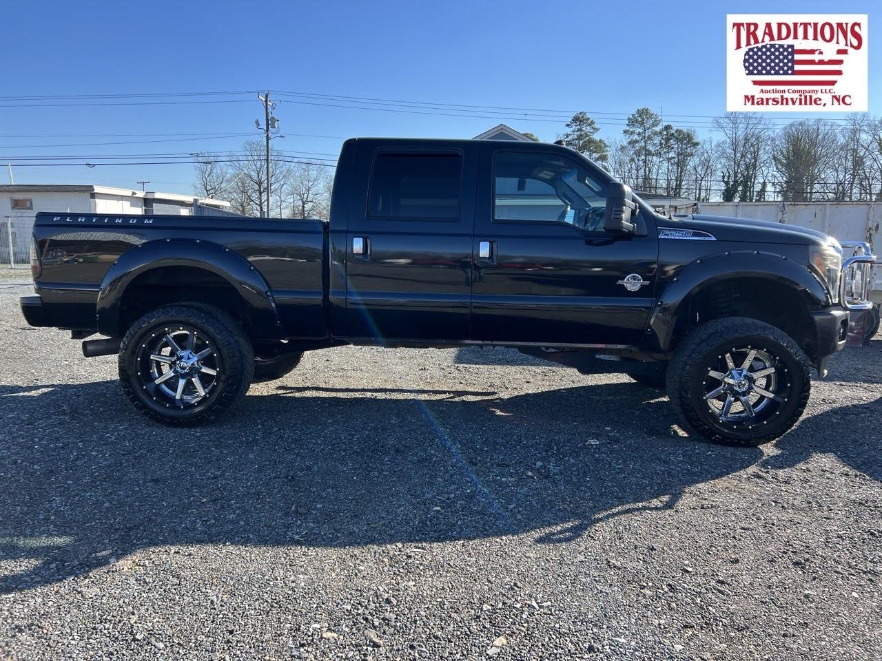 2014 Ford F250 4x4 Platinum VIN 7885