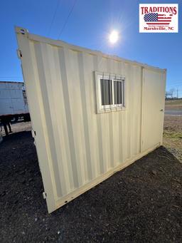 12ft Conex Box with Side Door and Window