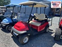 Club Car 48 Volt Golf Cart - Red