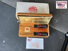 2002 MAC Tools 24K Gold Plated Screwdriver Set