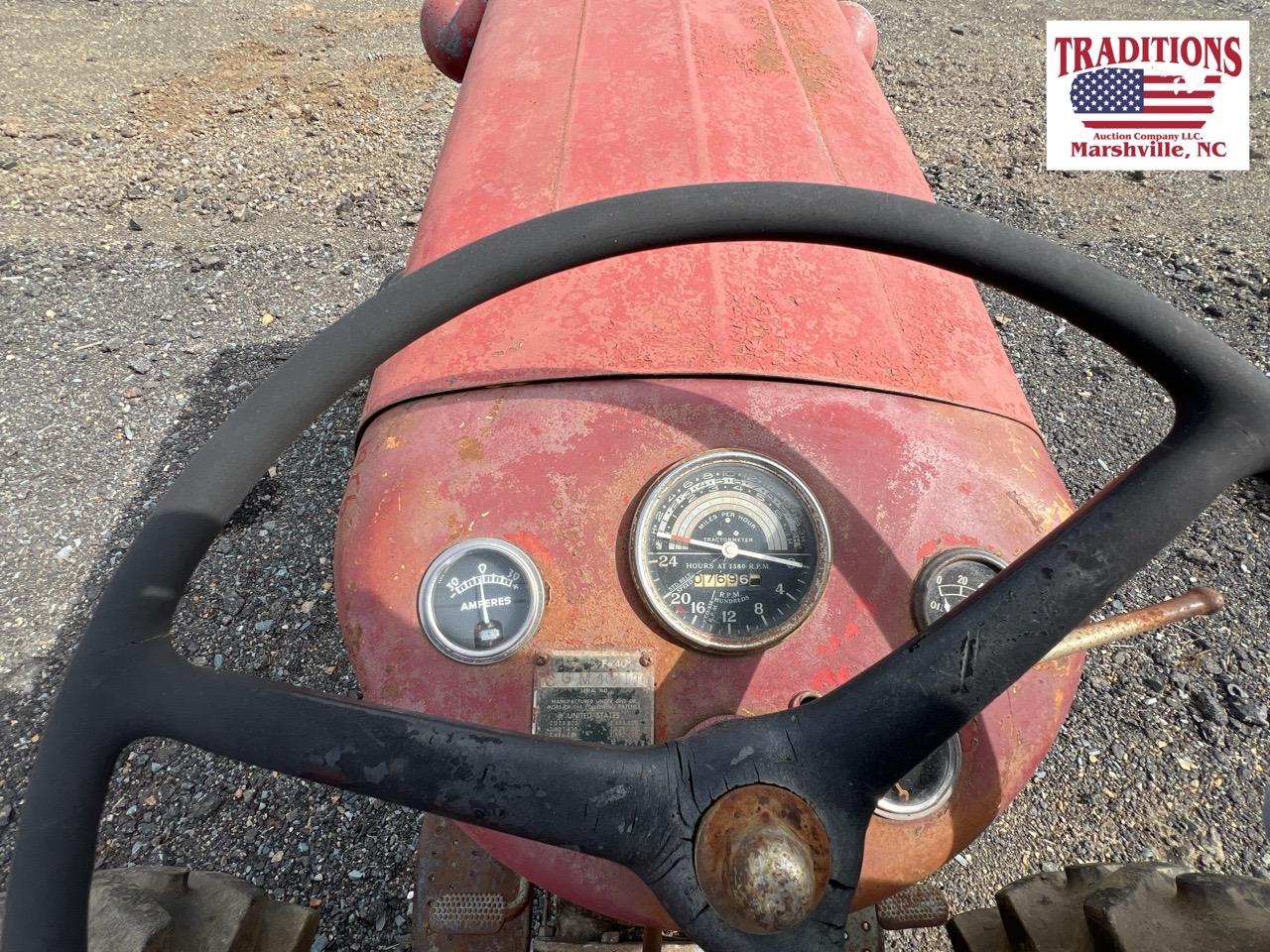 1956 Massey Ferguson 40 Tractor