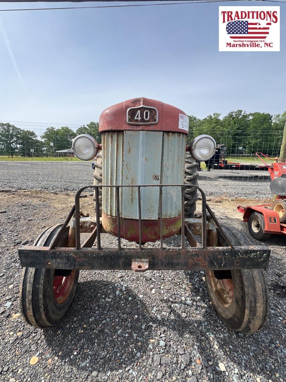 1956 Massey Ferguson 40 Tractor