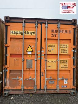 20ft x 8ft x 8ft Shipping Container