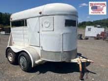 1967 W-W 2 stall Horse Trailer VIN3119