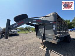 2005 WW Livestock Trailer 16'x6.5' -NO TITLE