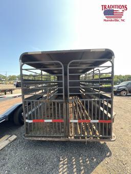 2005 WW Livestock Trailer 16'x6.5' -NO TITLE