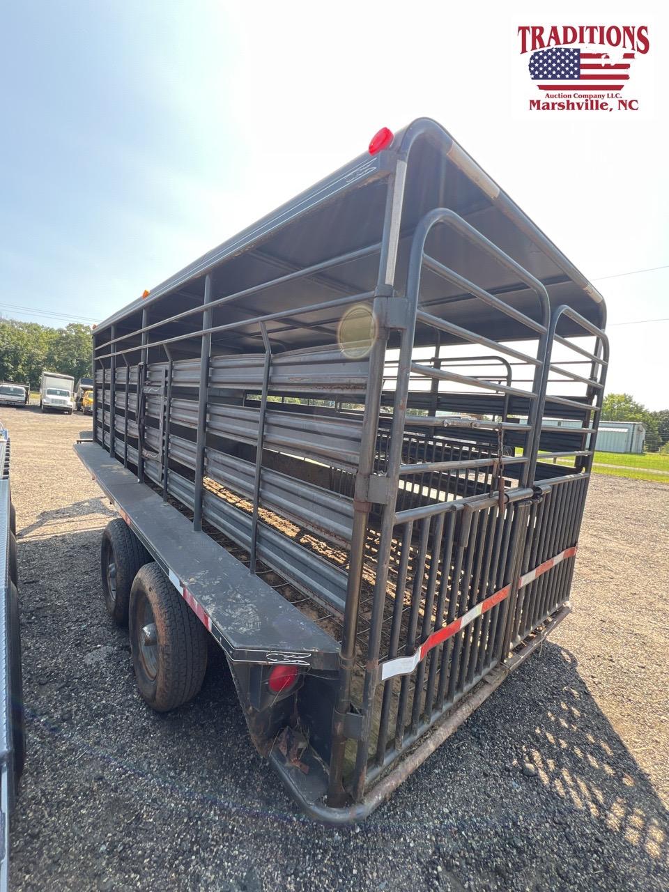 2005 WW Livestock Trailer 16'x6.5' -NO TITLE