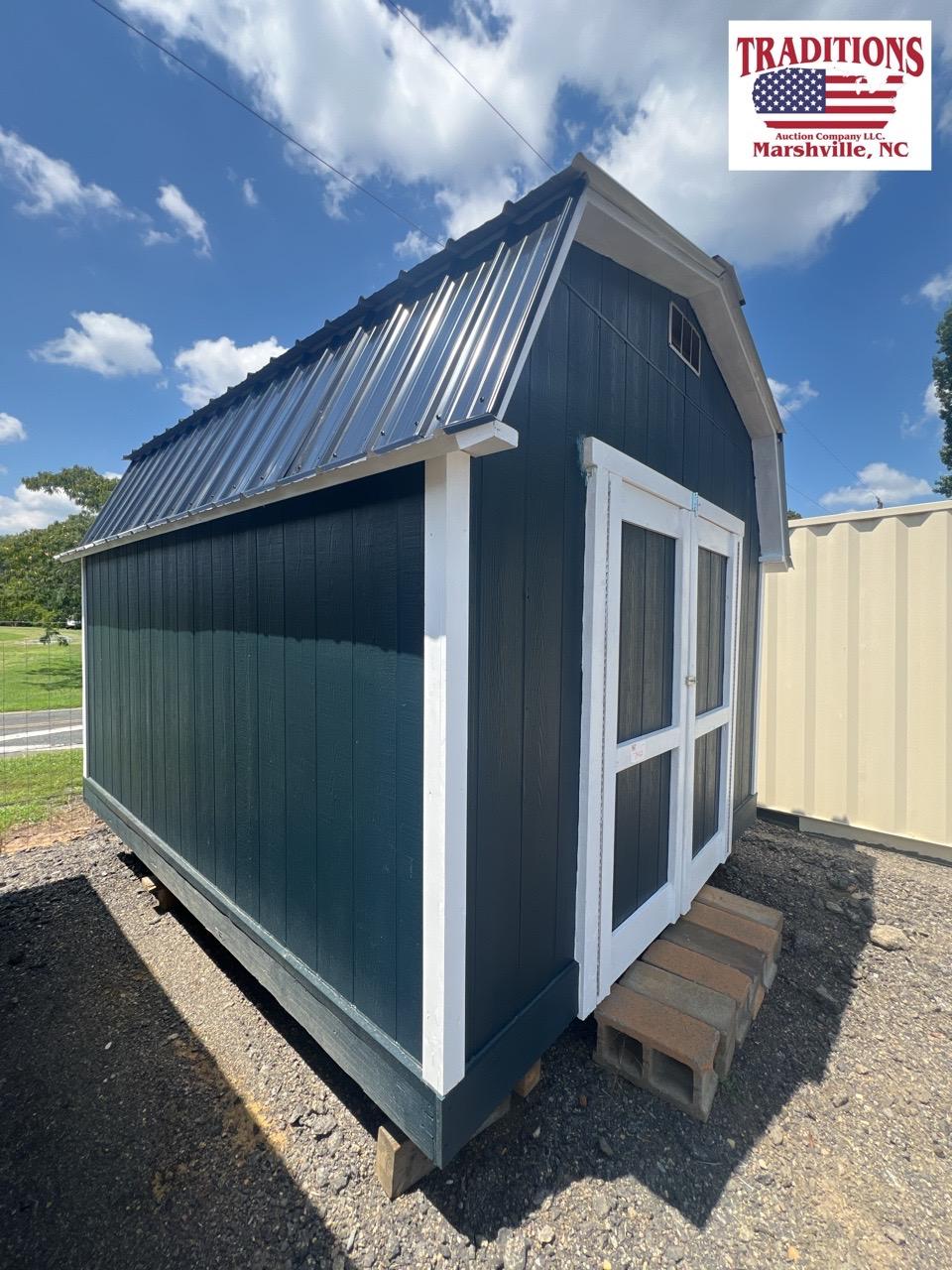 Blue Storage Building 147"x123"