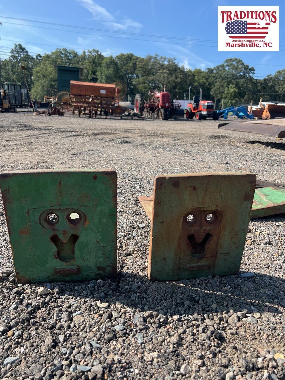 (2) John Deere Starter Weights