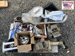 Pallet of Engine Parts