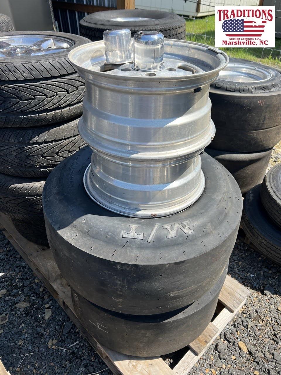 Set of 5 Weld Racing Wheels 2 with Tires