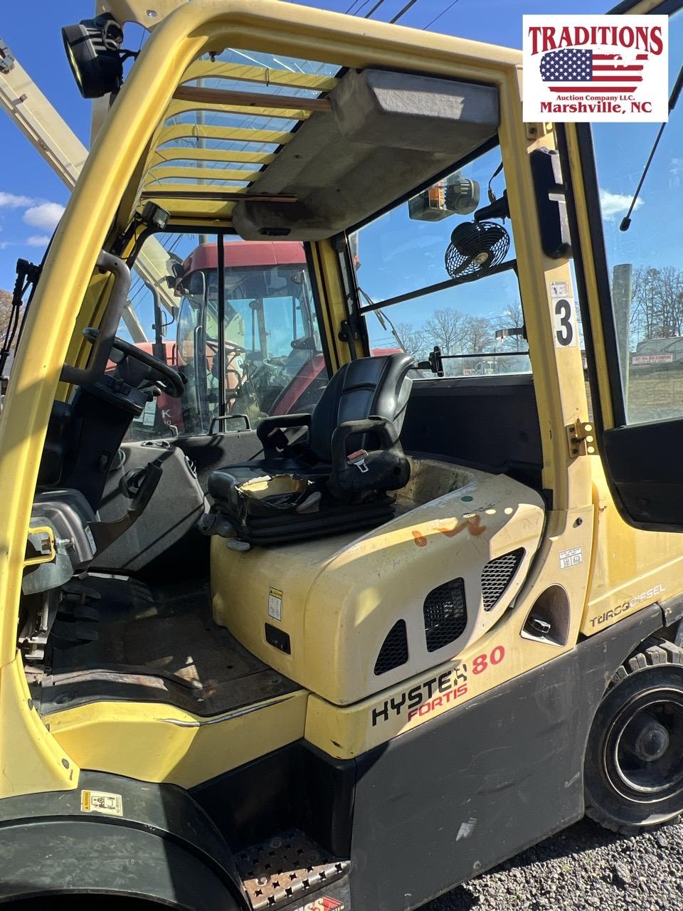 Hyster 80 Disel Turbo Forklift