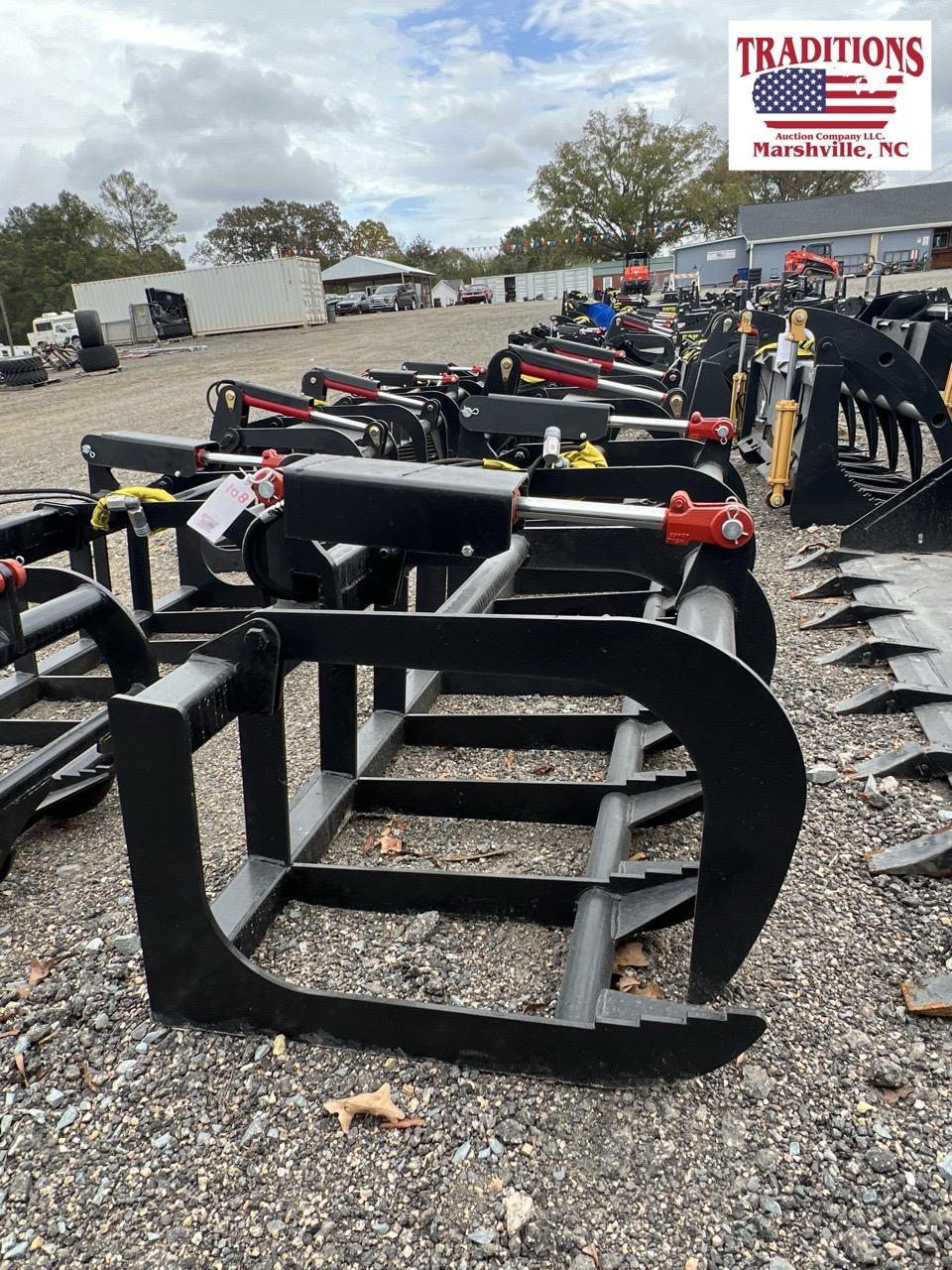 78" Grapple Skid Steer Attachment